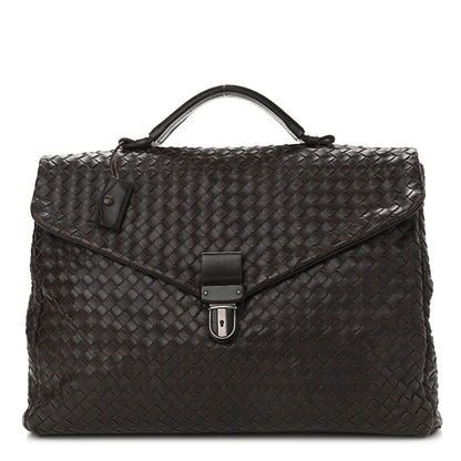 Bottega Veneta Intrecciato VN Briefcase Ebano 1 of 20
