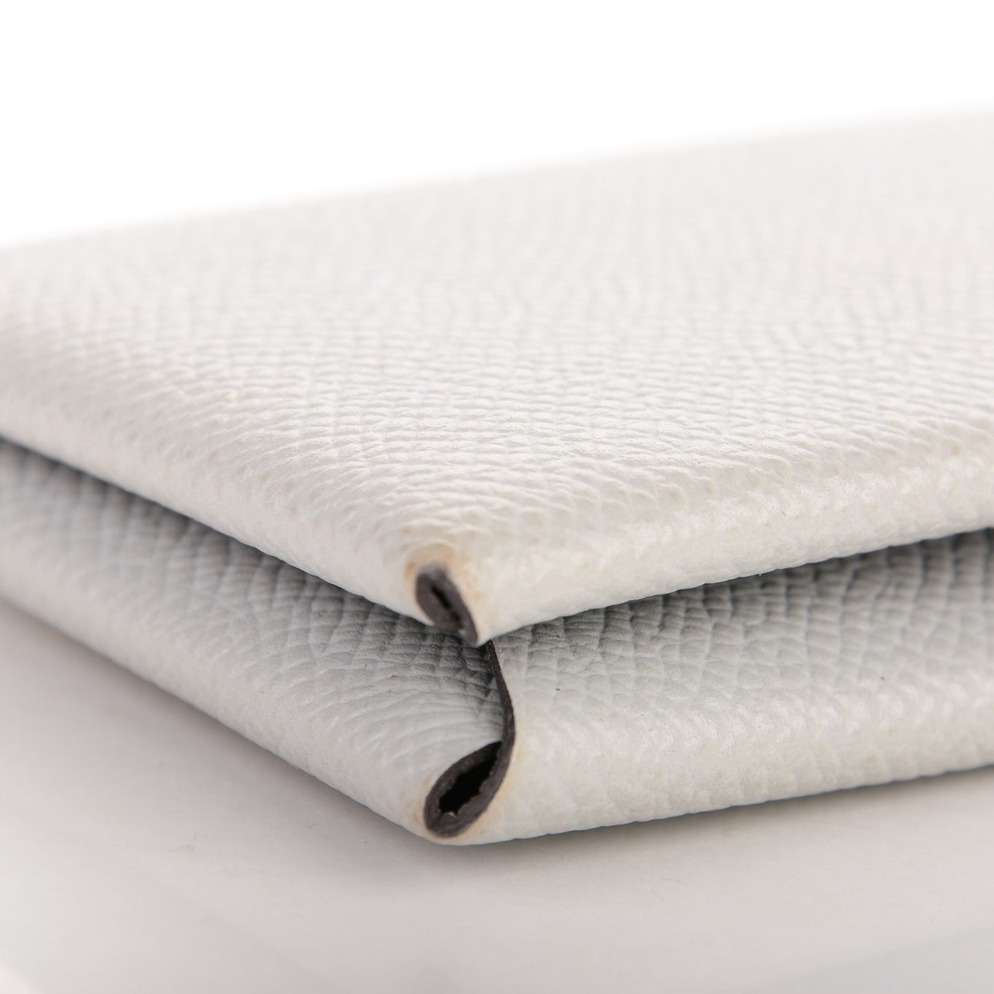 Epsom Calvi Card Case Gris Mouette