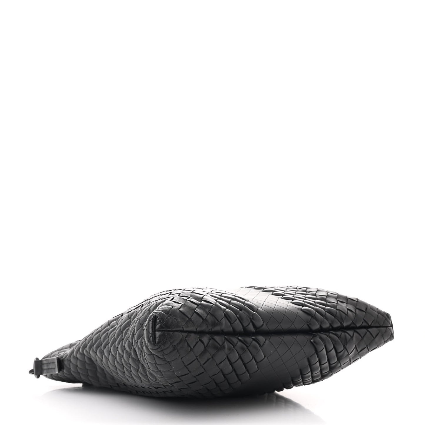 Nappa Intrecciato VN Crossbody Messenger Bag Black