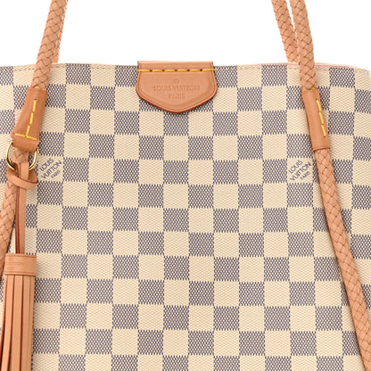 Louis Vuitton Damier Azur Propriano Rose Ballerine 8 of 11