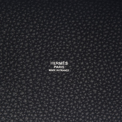 Hermes Taurillon Clemence Picotin Lock 18 PM Black 6 of 10