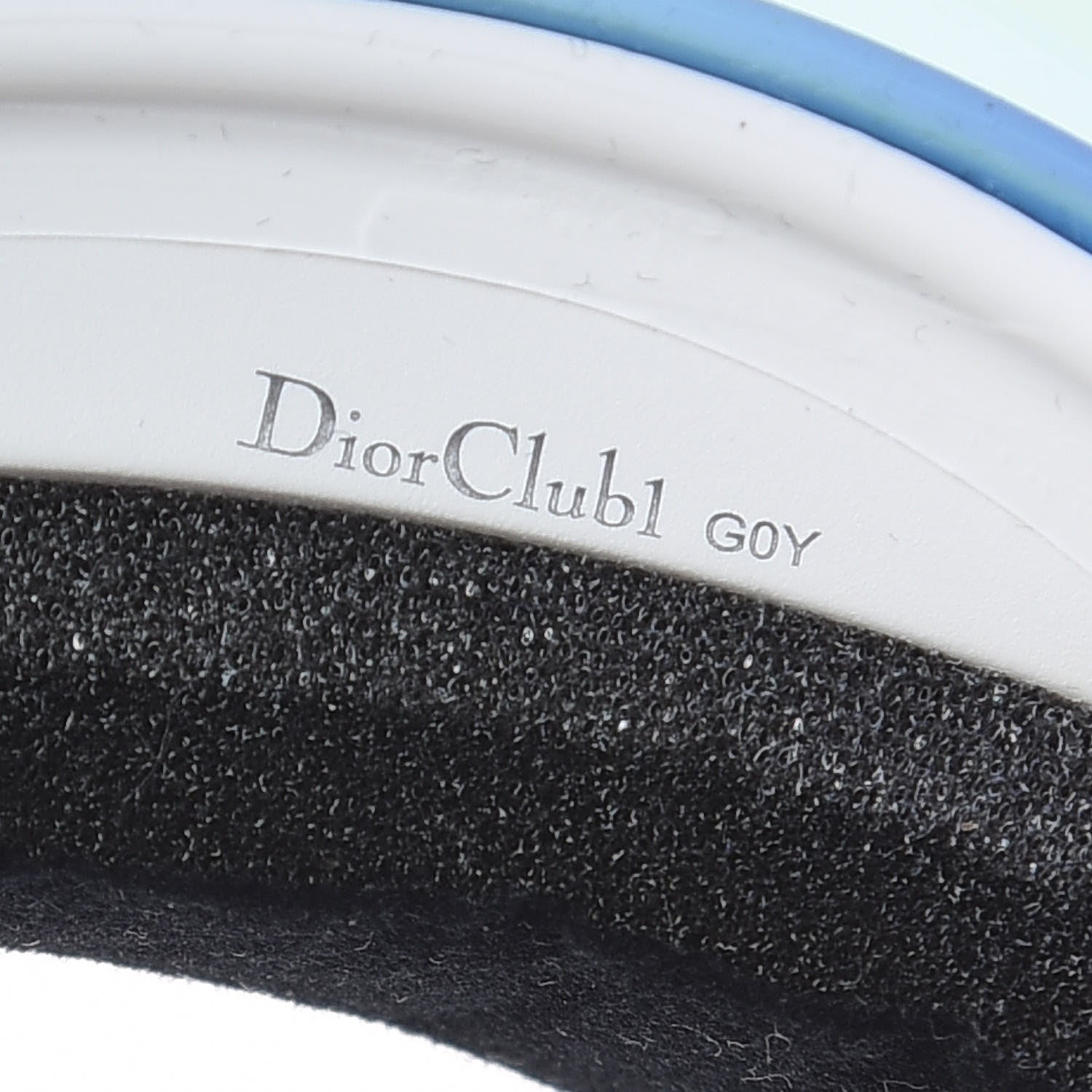 Christian Dior DiorClub1 Sun Visor Blue 7 of 8