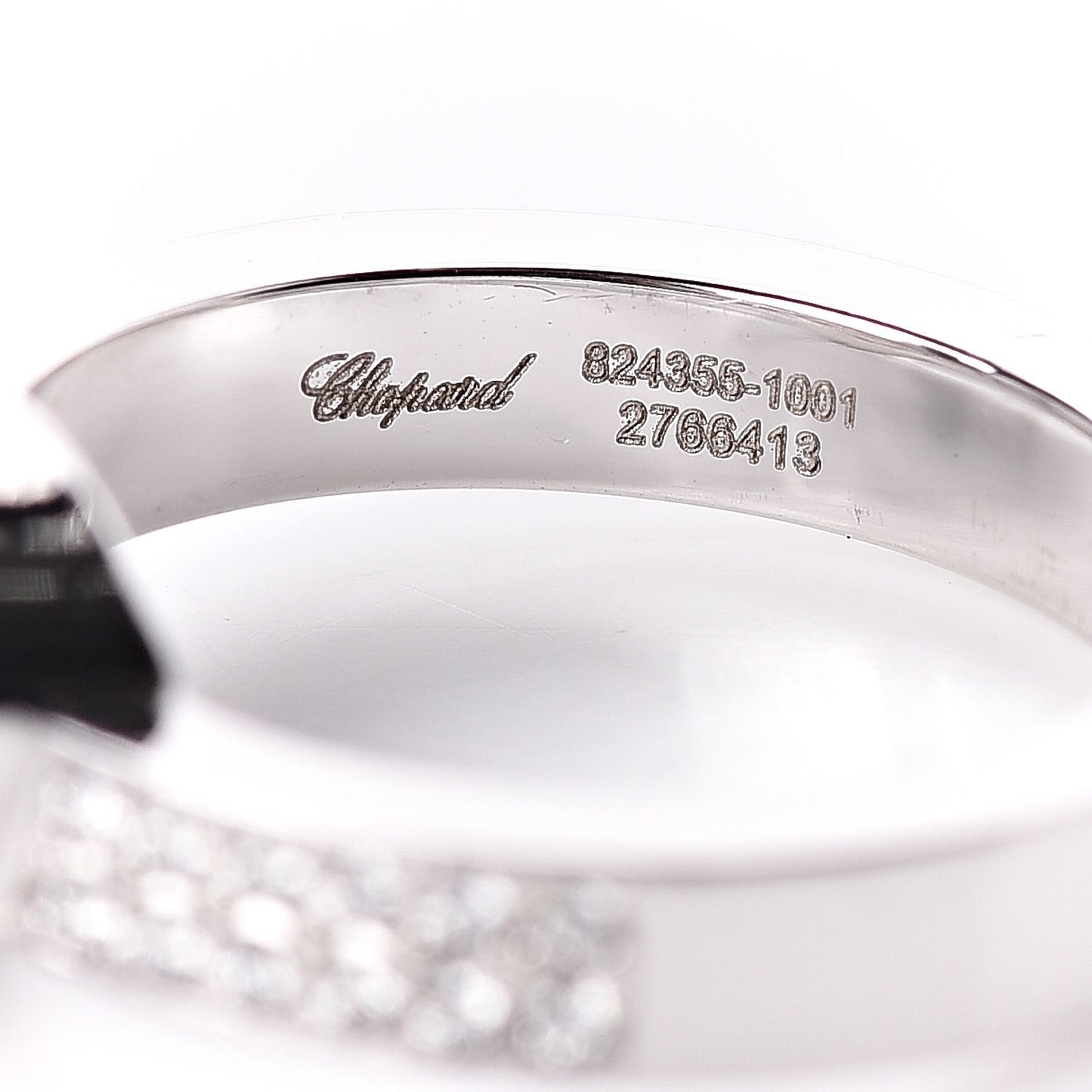 18K White Gold Diamond Happy Heart Ring 50 5.25