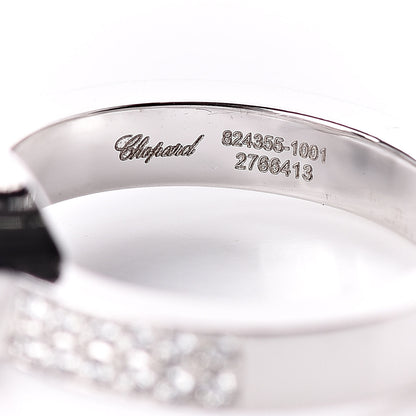 Chopard 18K White Gold Diamond Happy Heart Ring 50 5.25 4 of 4