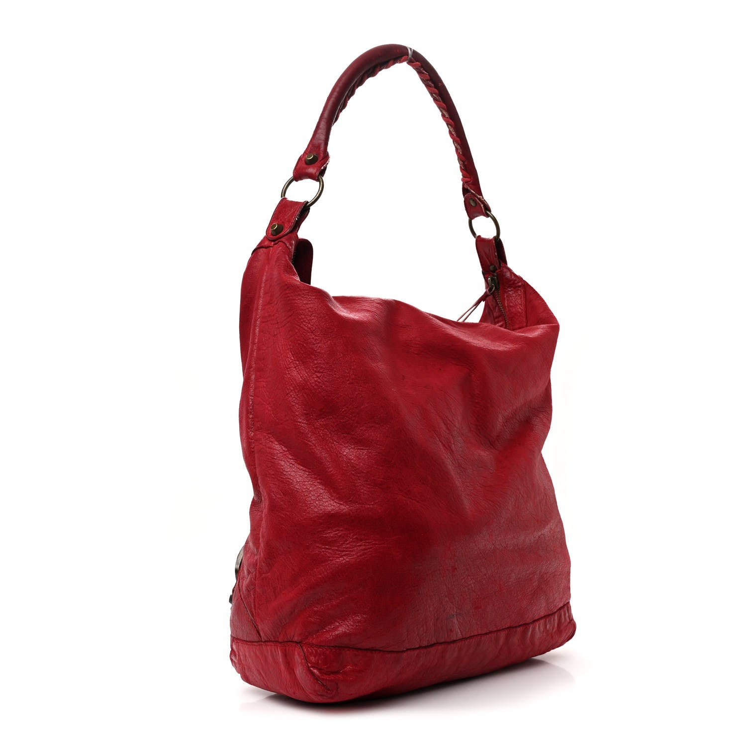 Balenciaga Agneau Classic Hardware Day Hobo Rubisse 3 of 17