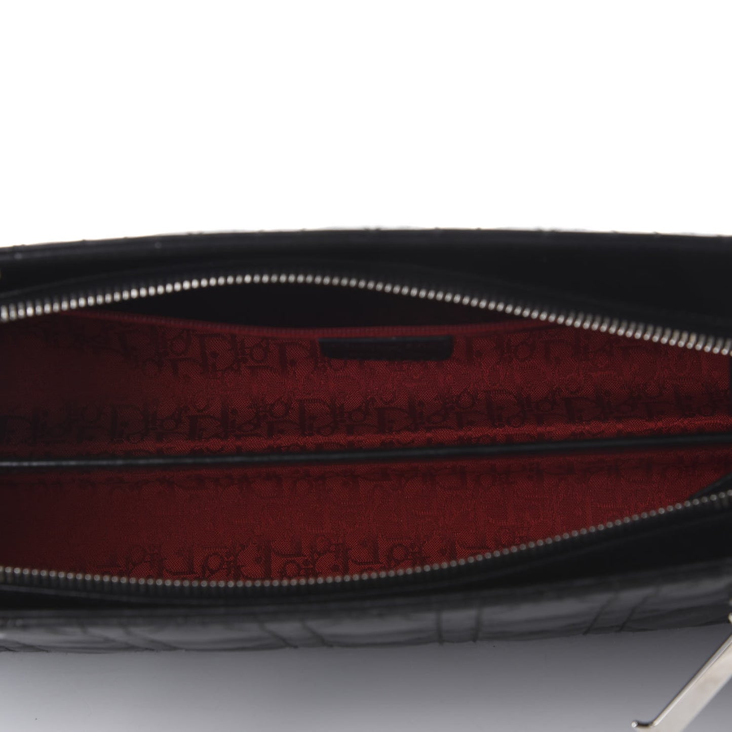 Calfskin Cannage Soft East West Lady Dior Black