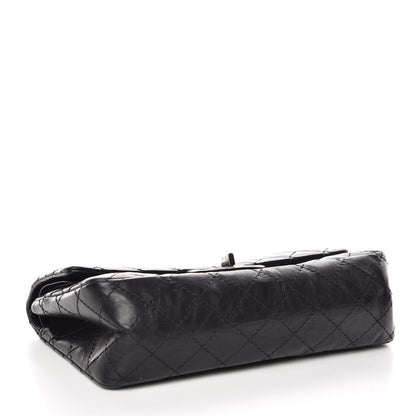 Chanel Aged Calfskin Quilted 2.55 Reissue 225 Flap Black 5 of 9