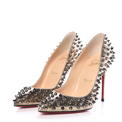 Christian Louboutin Specchio Follies Spikes 100 Pumps 35.5 3 of 7