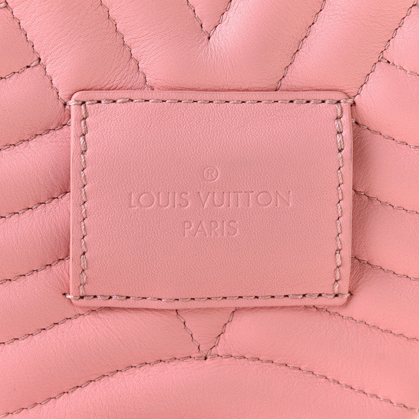 Calfskin New Wave Heart Bag Rose Pomettes