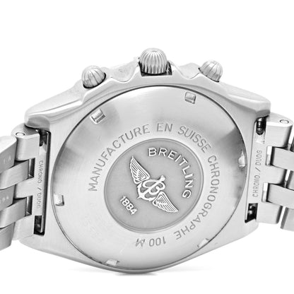 Breitling Stainless Steel 40mm Chronomat Blackbird Special Series Automatic Watch Black A13050.1 4 of 5