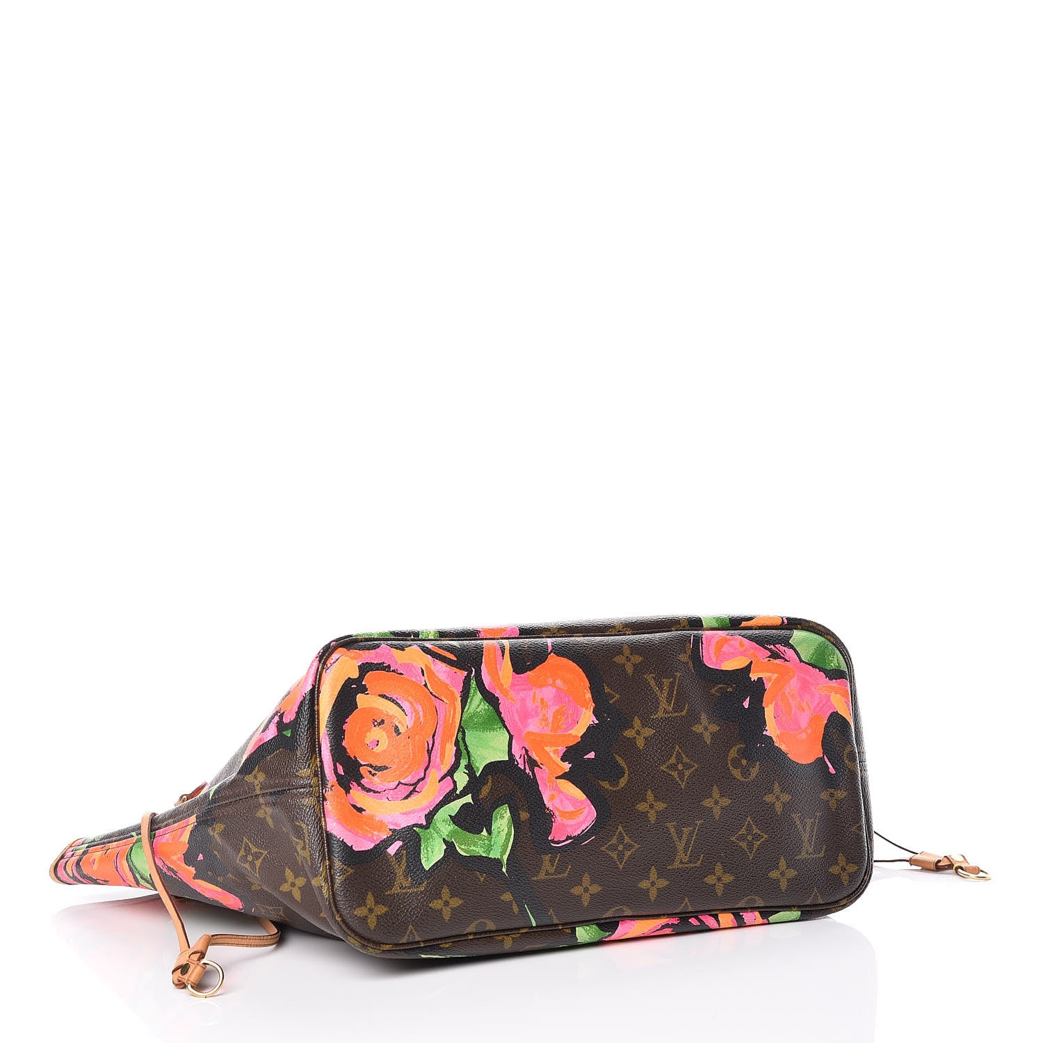 Louis Vuitton Monogram Roses Neverfull MM 4 of 11