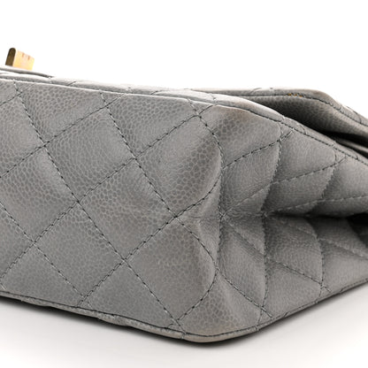 Chanel Caviar Quilted 2.55 Reissue 226 Flap Light Grey 10 of 14
