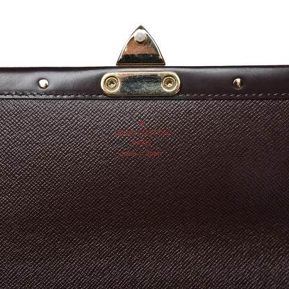 Louis Vuitton Damier Ebene Venice Wallet 6 of 9
