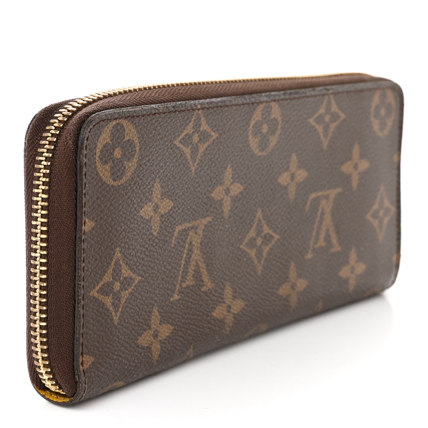 Monogram Clemence Wallet Acid Yellow