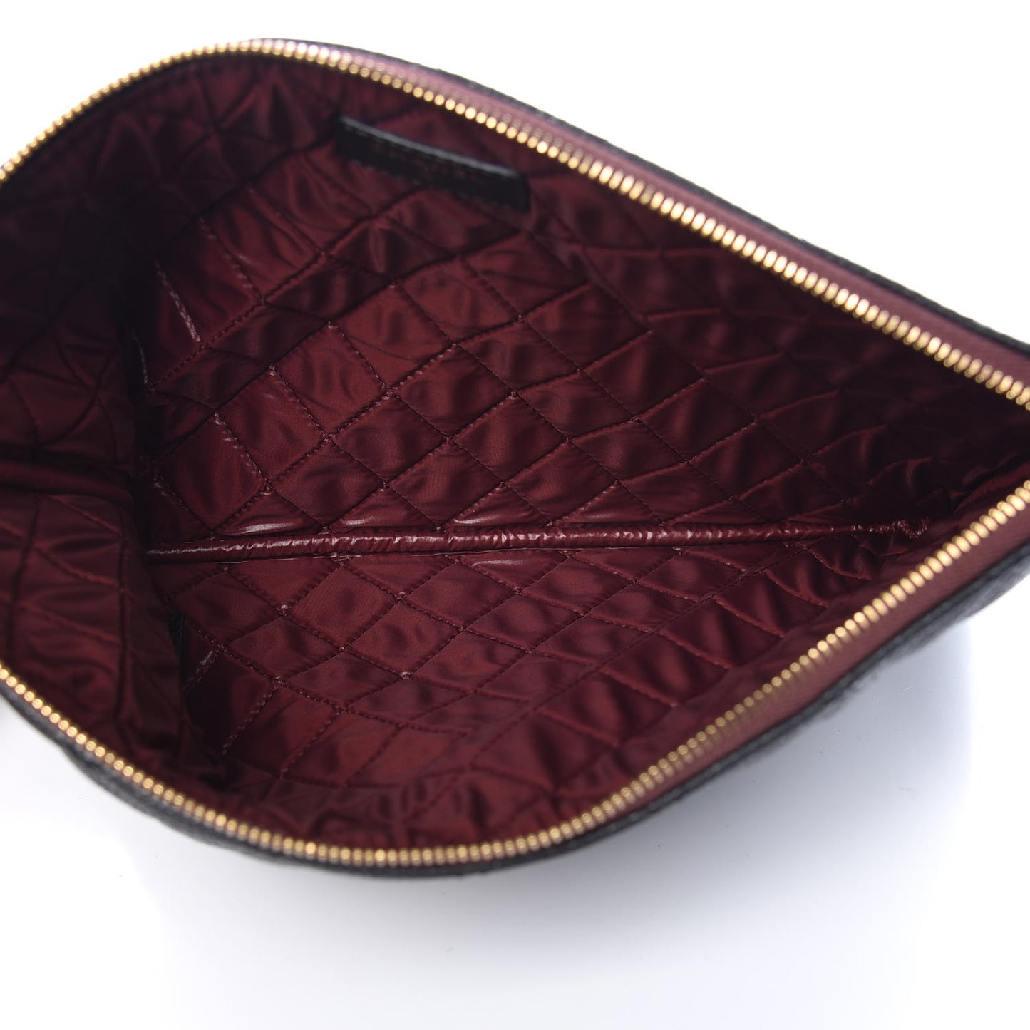 Caviar Quilted Medium Cosmetic Case Black