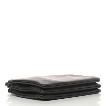 Celine Lambskin Large Trio Crossbody Bag Black 4 of 14
