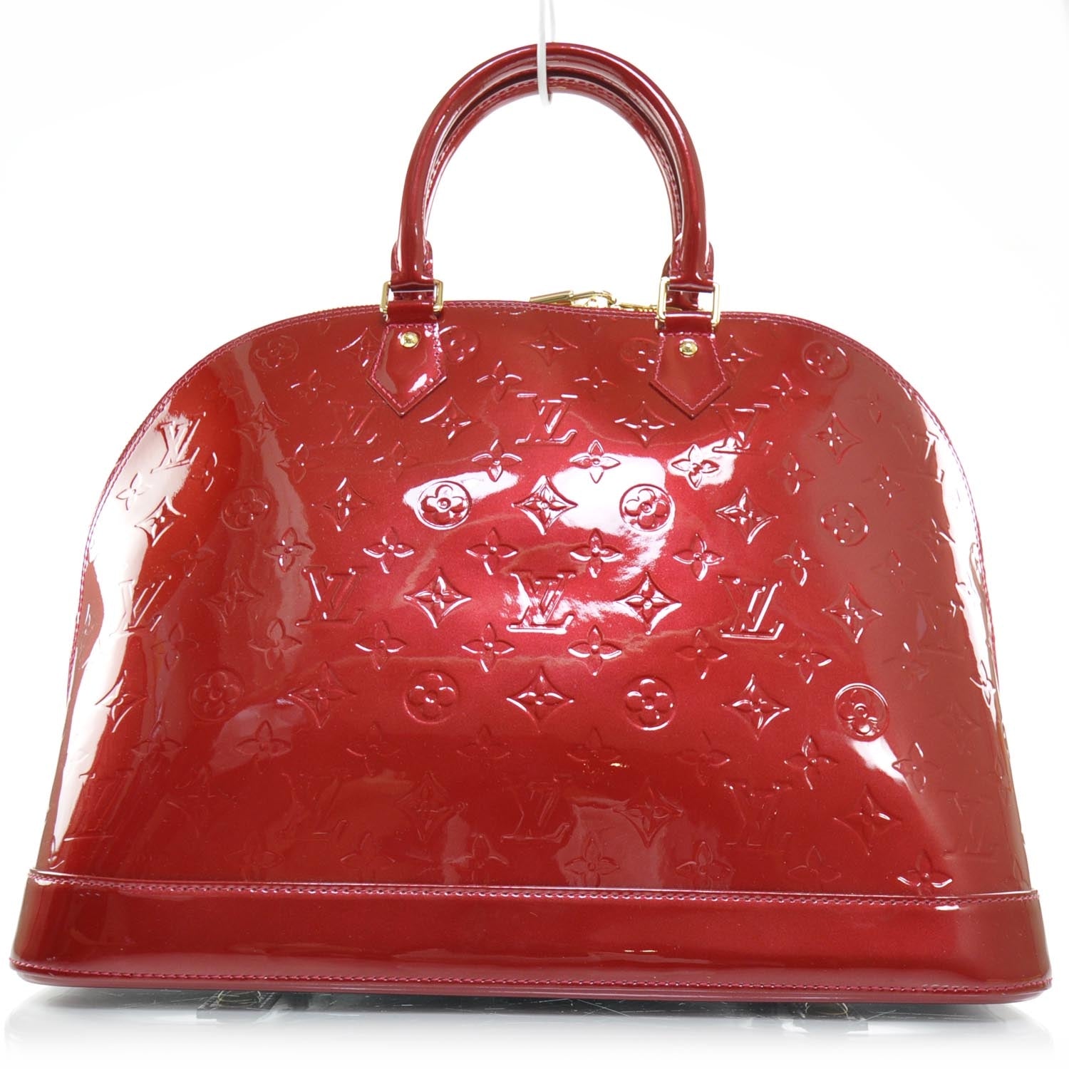 Louis Vuitton Vernis Alma MM Pomme D'Amour 1 of 7