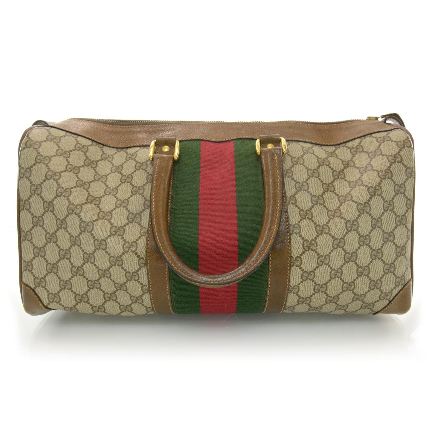 Monogram Web Boston Duffle