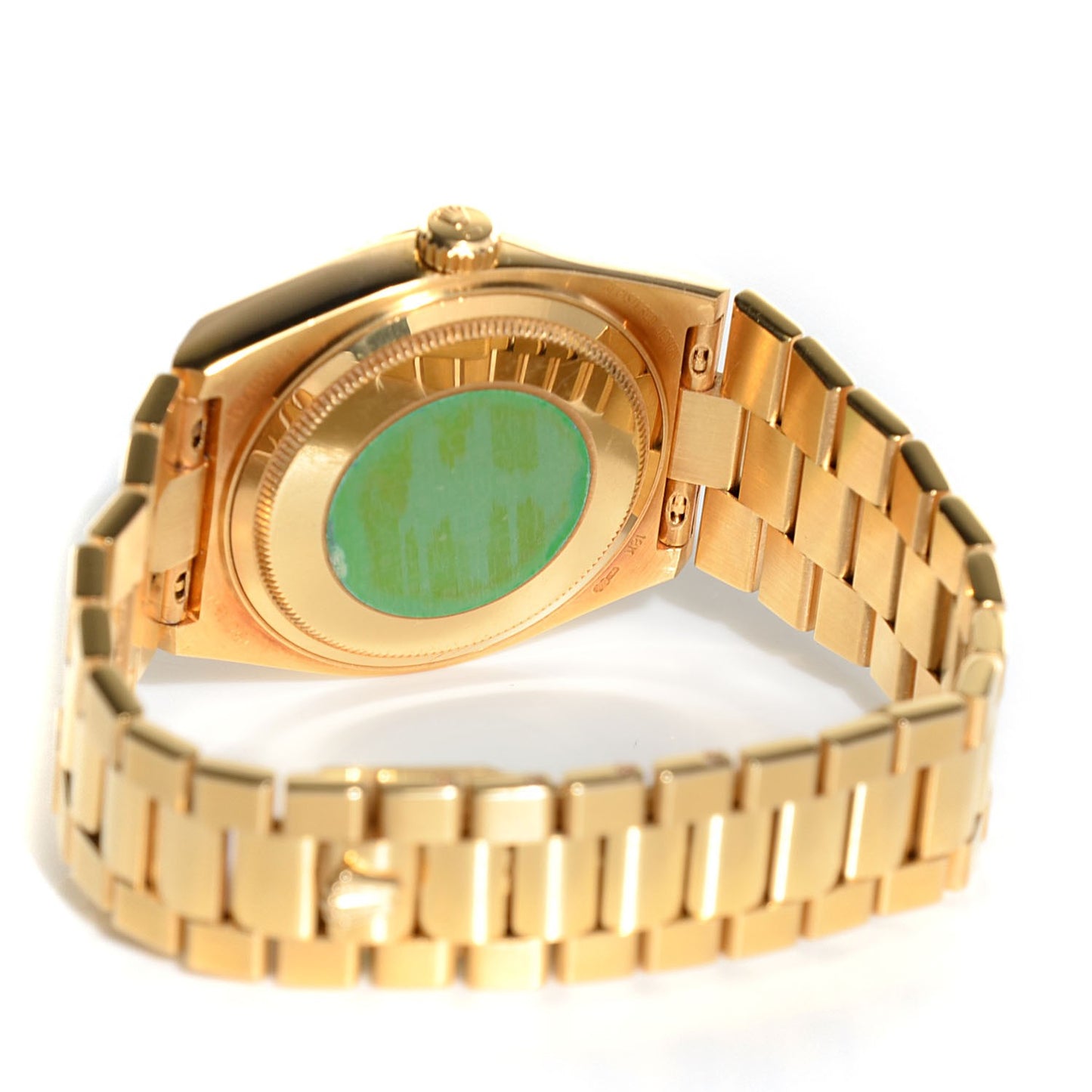 18K Yellow Gold 36mm Oysterquartz Day-Date Watch Champagne 19018