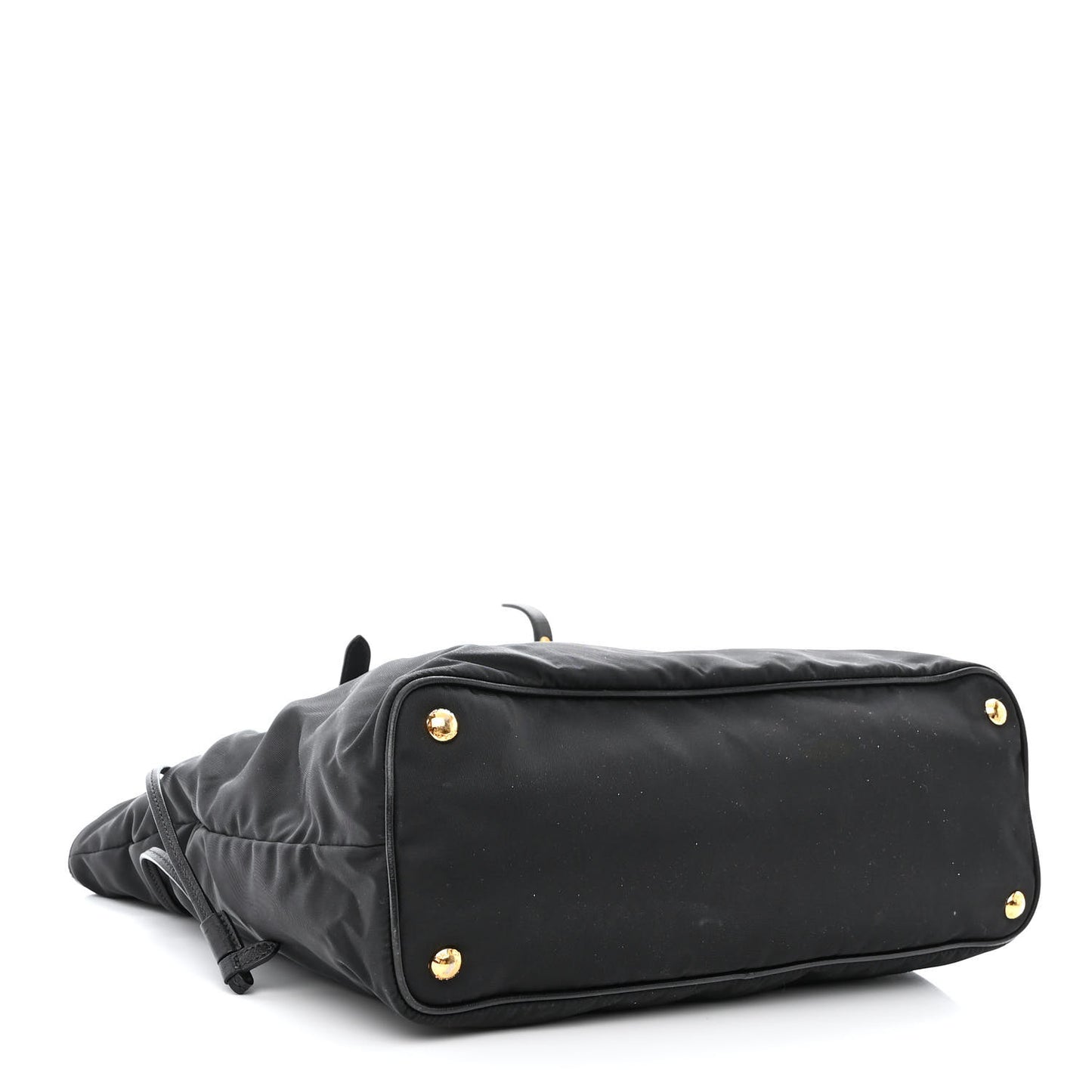 Saffiano Tessuto Nylon Tote Black