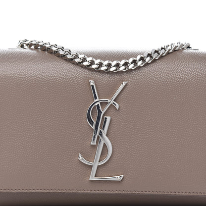 Saint Laurent Grain De Poudre Small Monogram Kate Satchel Fard 10 of 10
