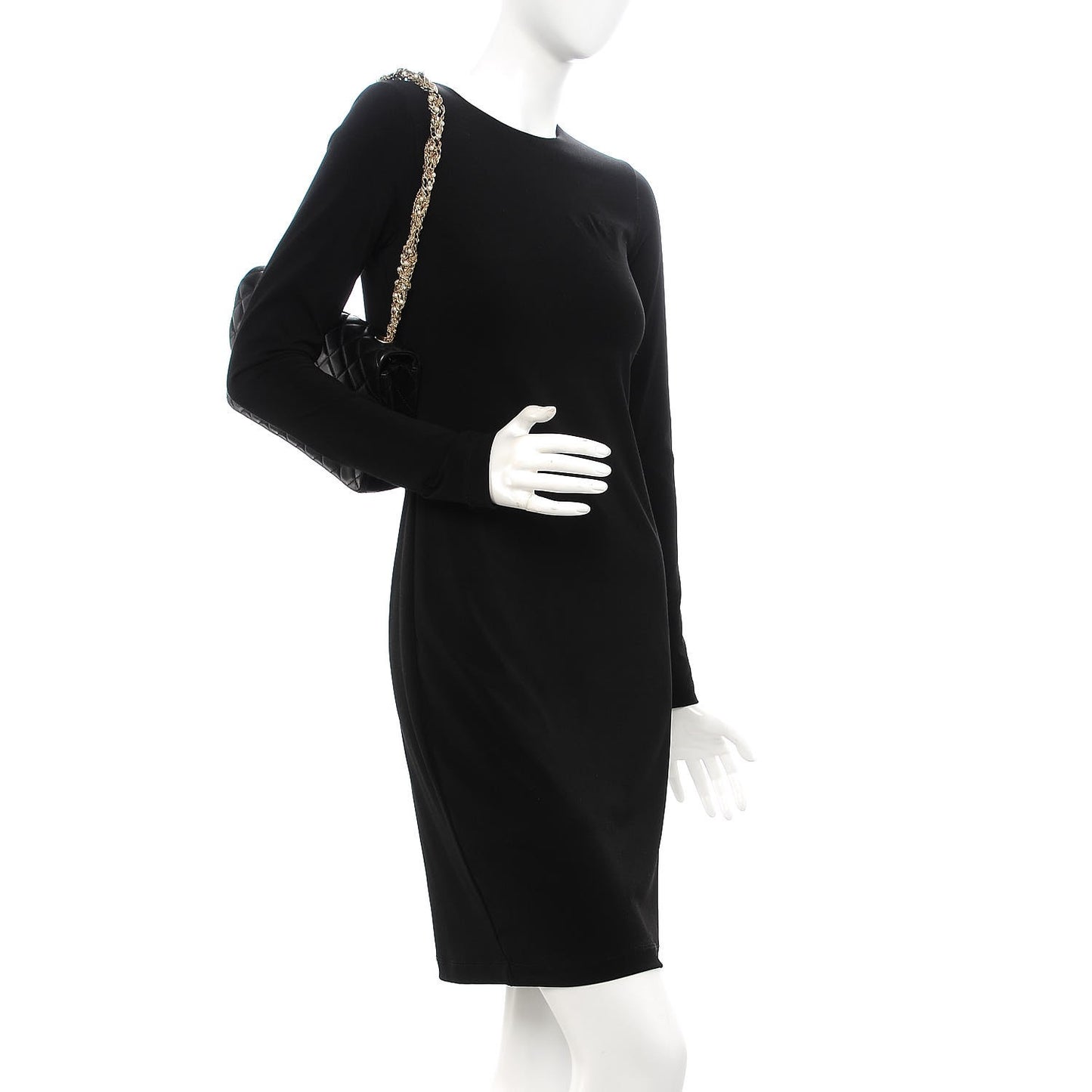 Lambskin Quilted Medium Westminster Pearl Flap Black