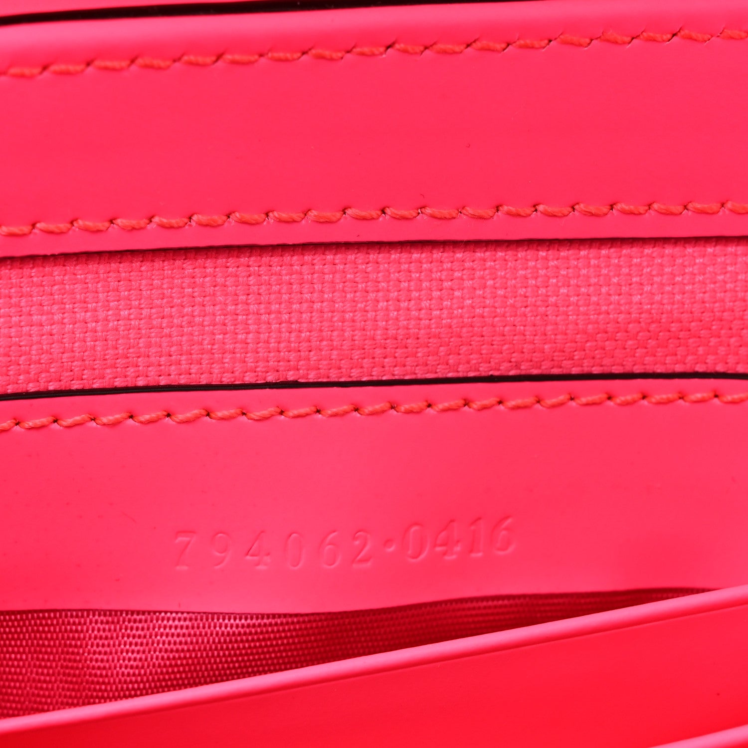 Gucci Calfskin GG Rubber effect Super Mini Bag  Pink 7 of 10