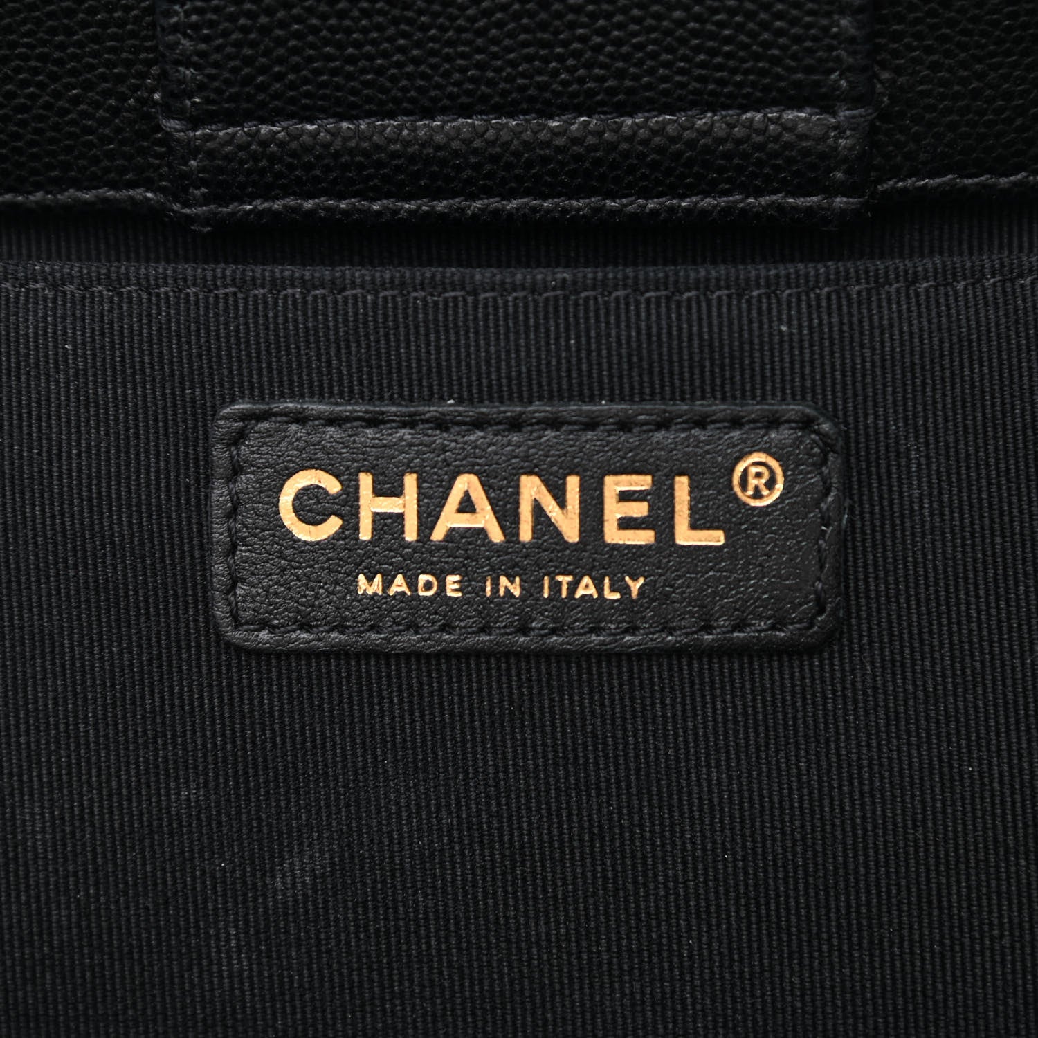 Chanel Caviar Quilted Flap Bucket Bag Black 6 of 11