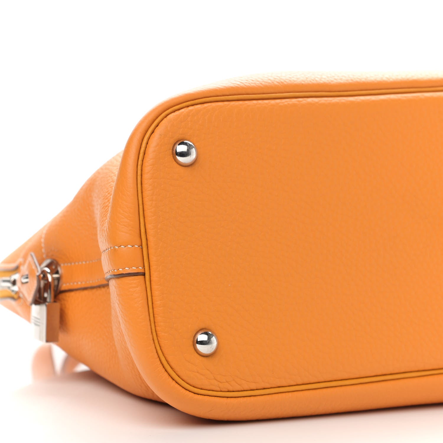 Hermes Taurillon Clemence Bolide 35 Moutarde 8 of 13