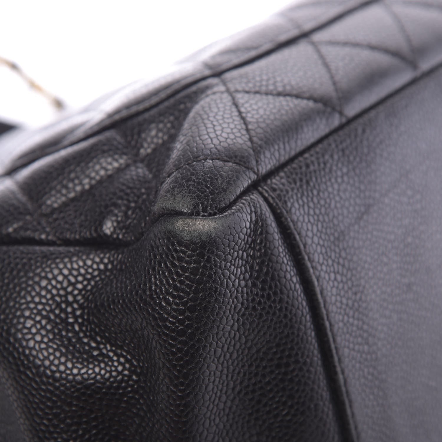 Chanel Caviar Quilted Grand Shopping Tote GST Black 15 of 16