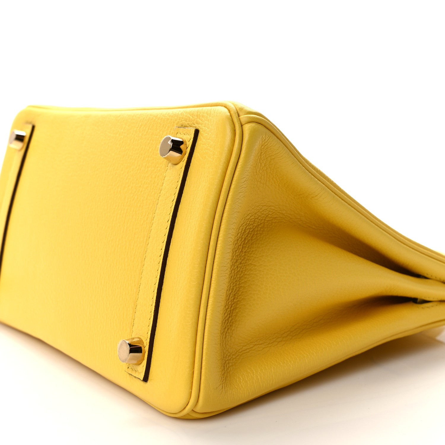 Hermes Taurillon Novillo Birkin 25 Jaune De Naples 9 of 10