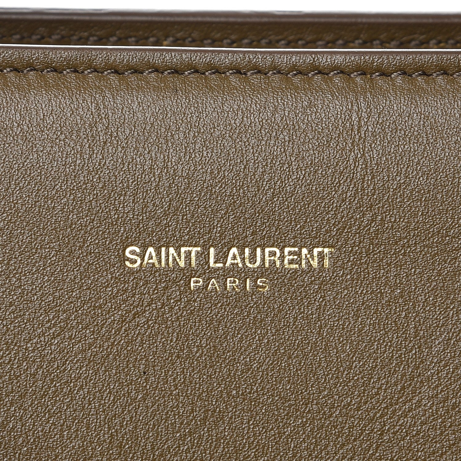 Saint Laurent Calfskin Small Sac de Jour Taupe 9 of 9
