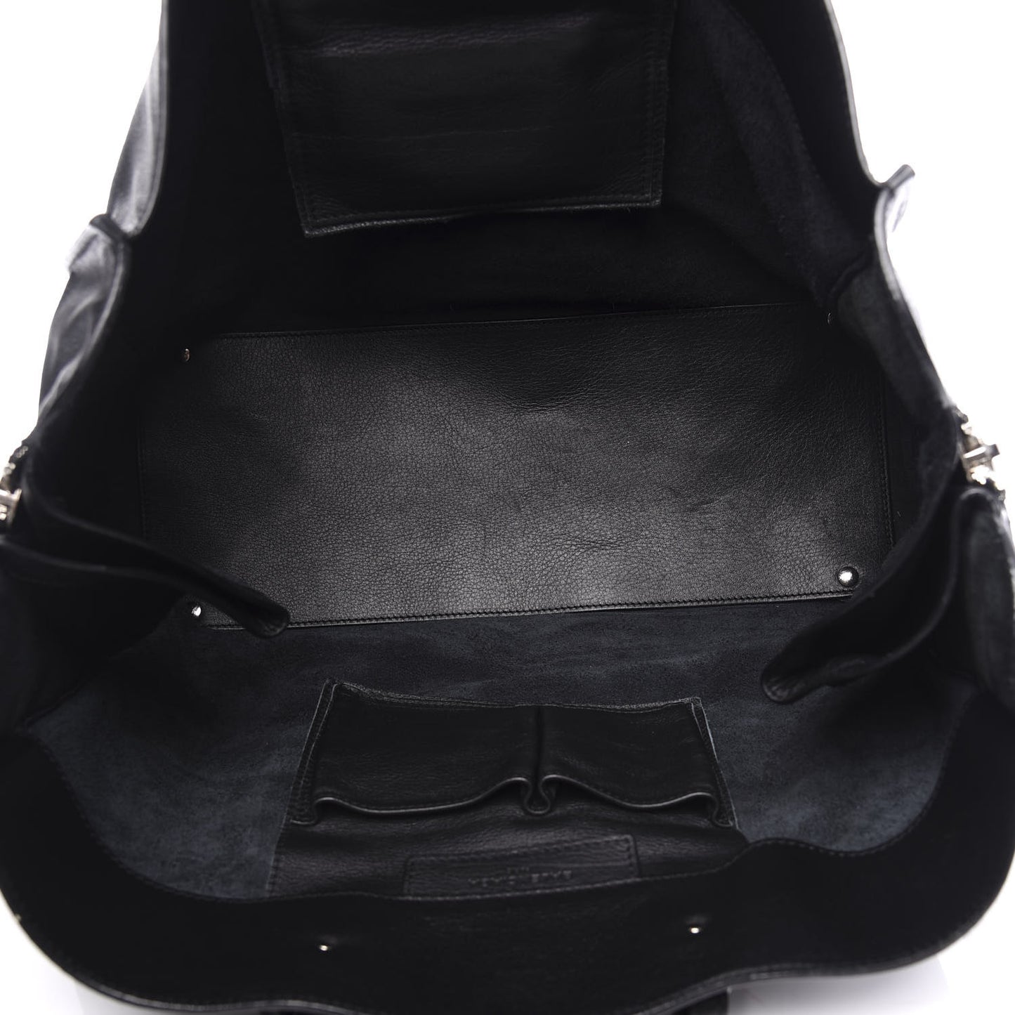 Supple Calfskin Papier A4 Tote Black