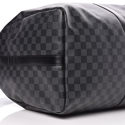 Louis Vuitton Damier Graphite Keepall Bandouliere 55 10 of 14