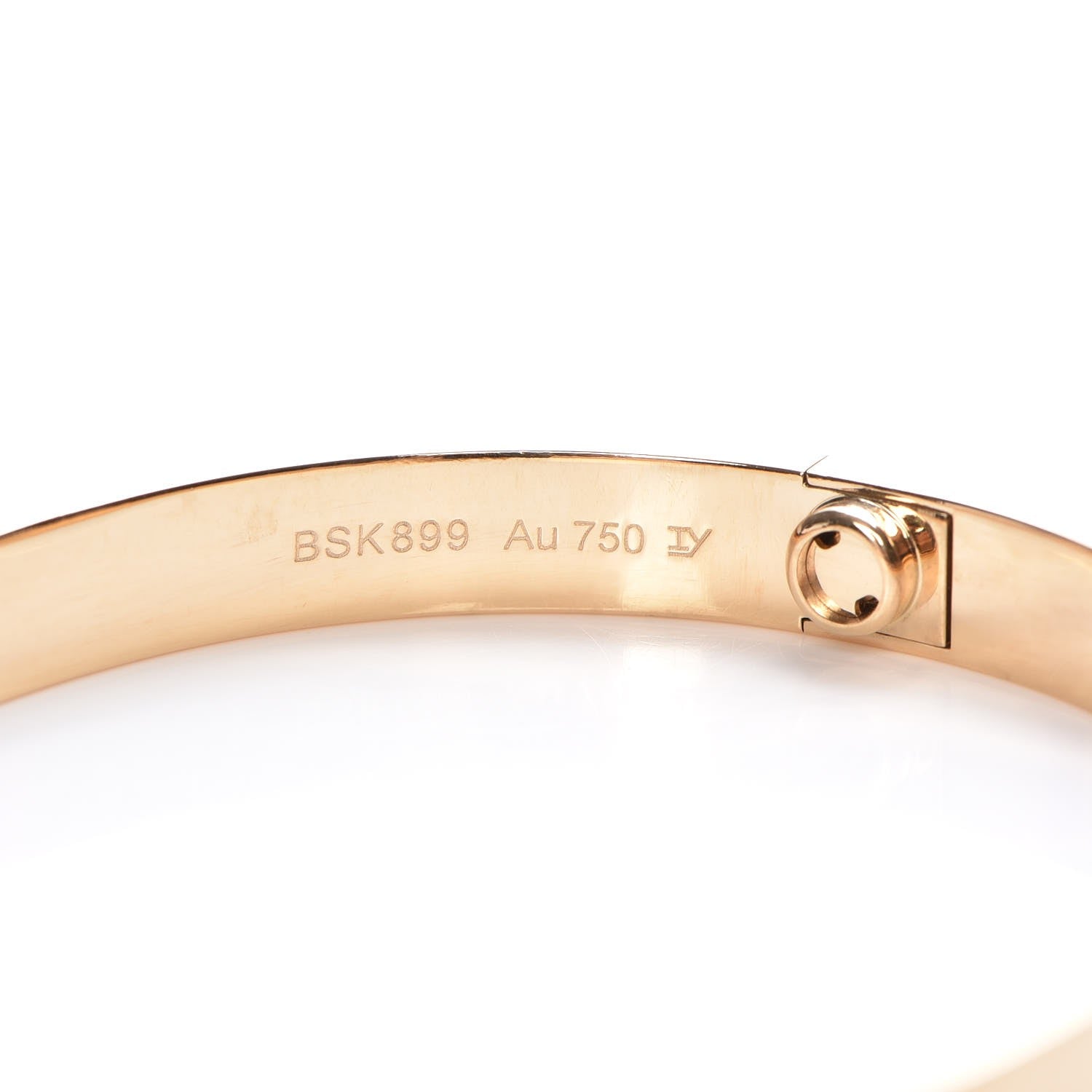 Cartier 18K Yellow Gold LOVE Bracelet 17 4 of 10