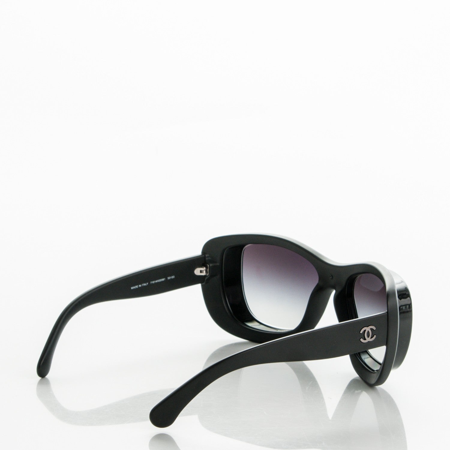 Chanel CC Logo Sunglasses S0133 Black 3 of 5