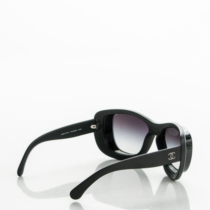 Chanel CC Logo Sunglasses S0133 Black 3 of 5