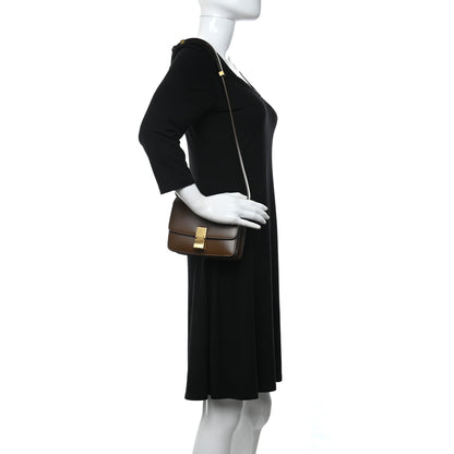 Celine Box Calfskin Small Classic Box Bag Camel 2 of 9
