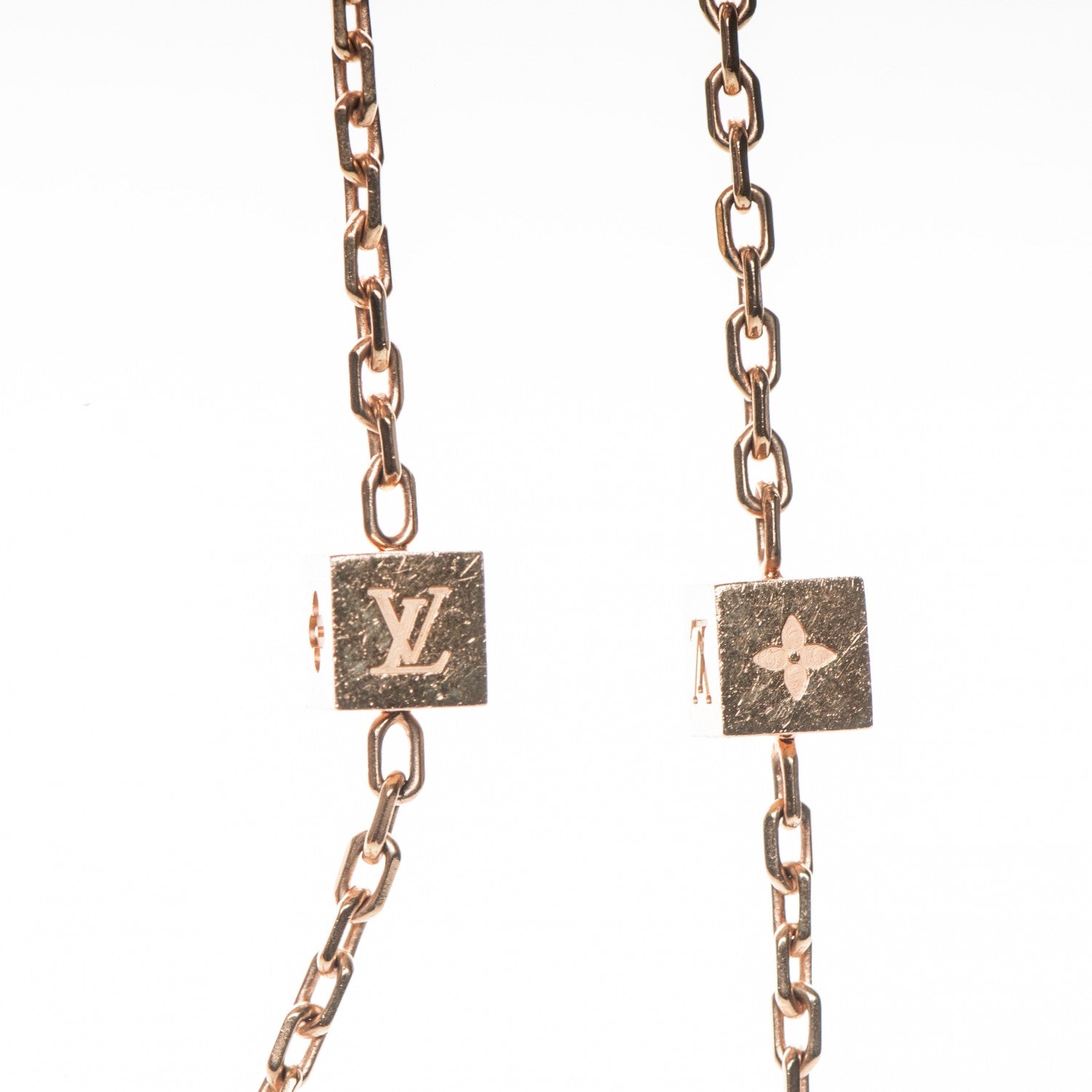 Louis Vuitton Swarovski Gamble Long Necklace Blush 8 of 8