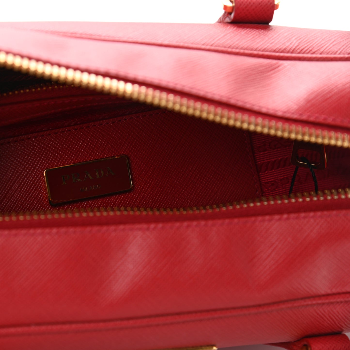 Saffiano Lux Bowler Fuoco