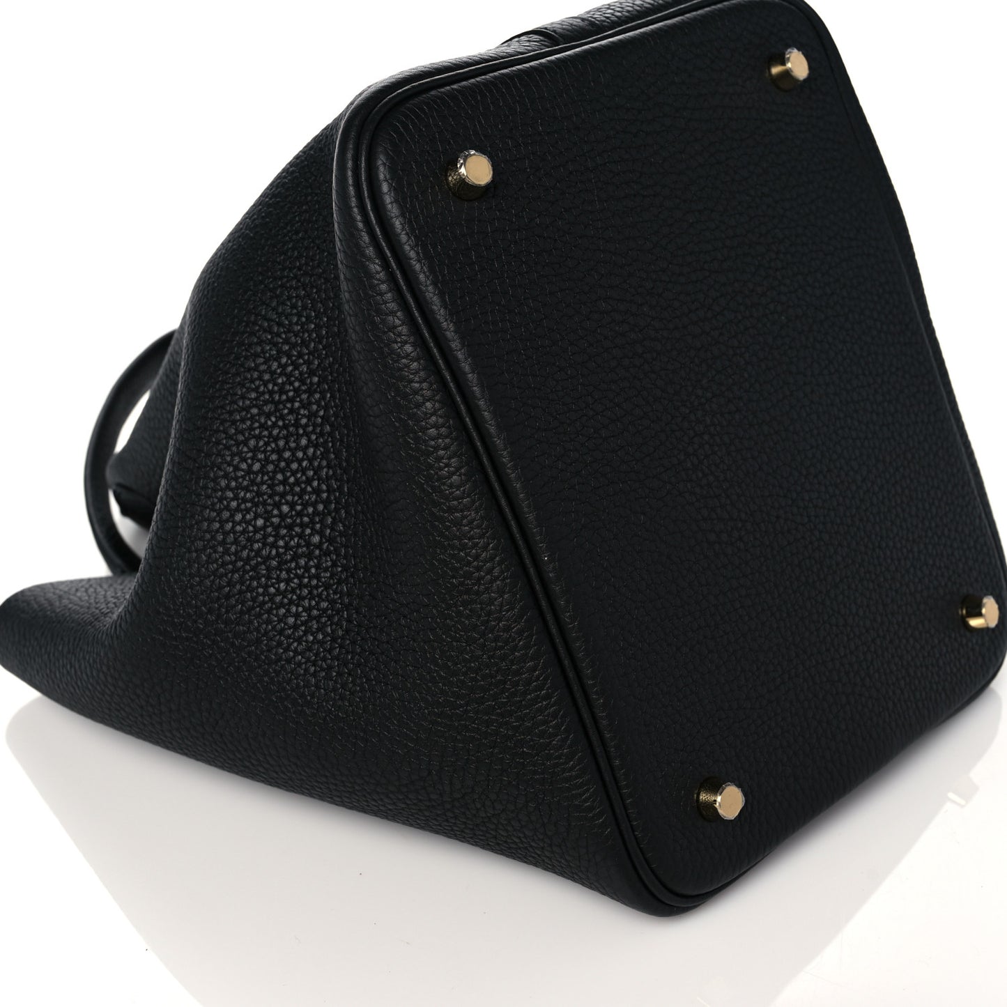 Taurillon Clemence Picotin Lock 22 MM Black