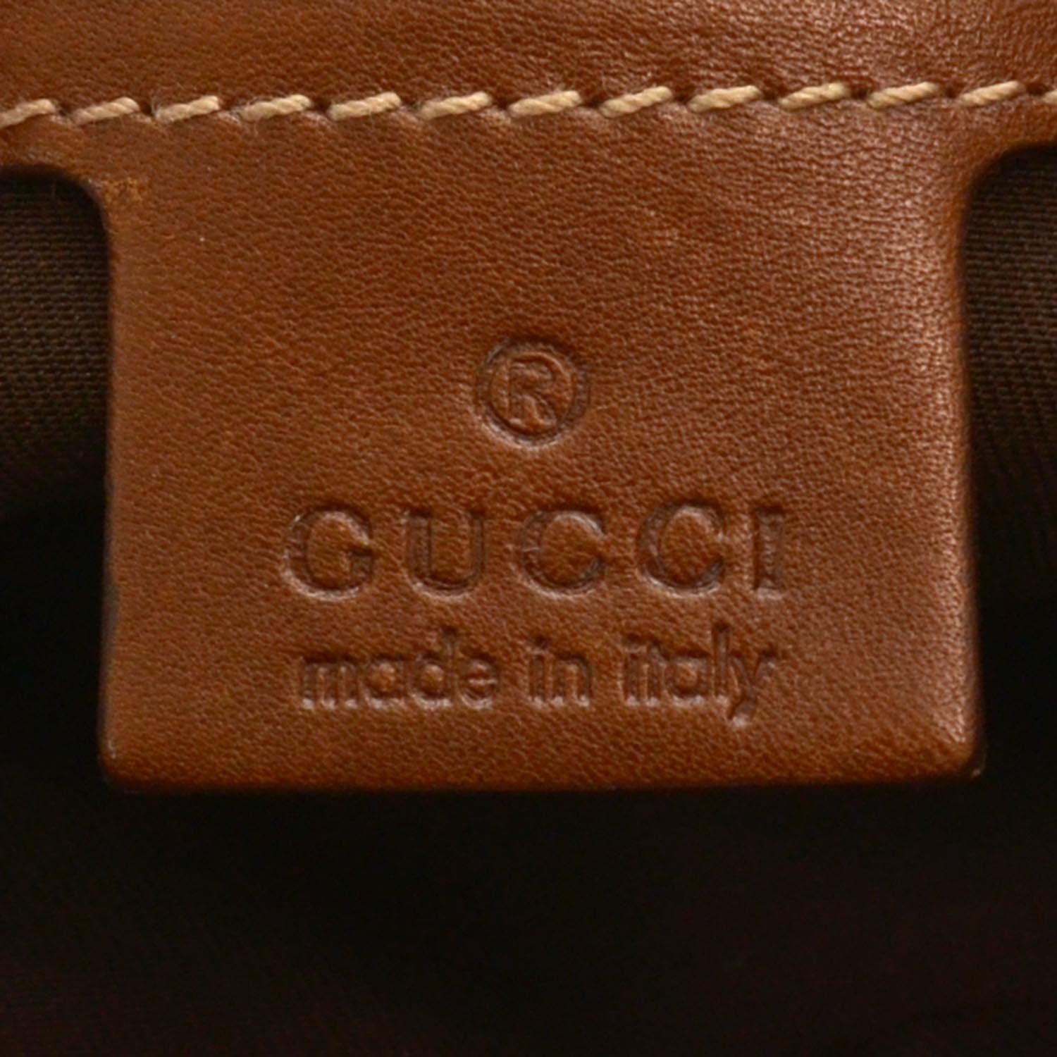 Gucci Leather Jackie O Bouvier Hobo 5 of 7