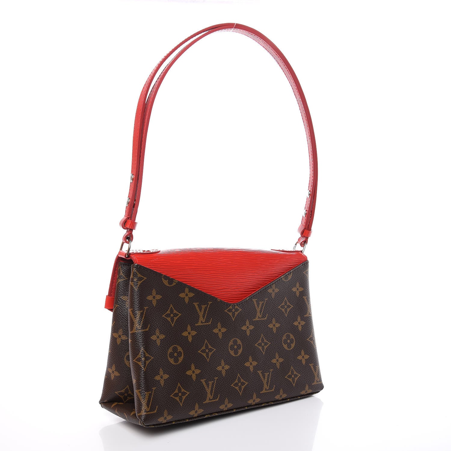 Louis Vuitton Monogram Epi Saint Michel Coquelicot 3 of 11