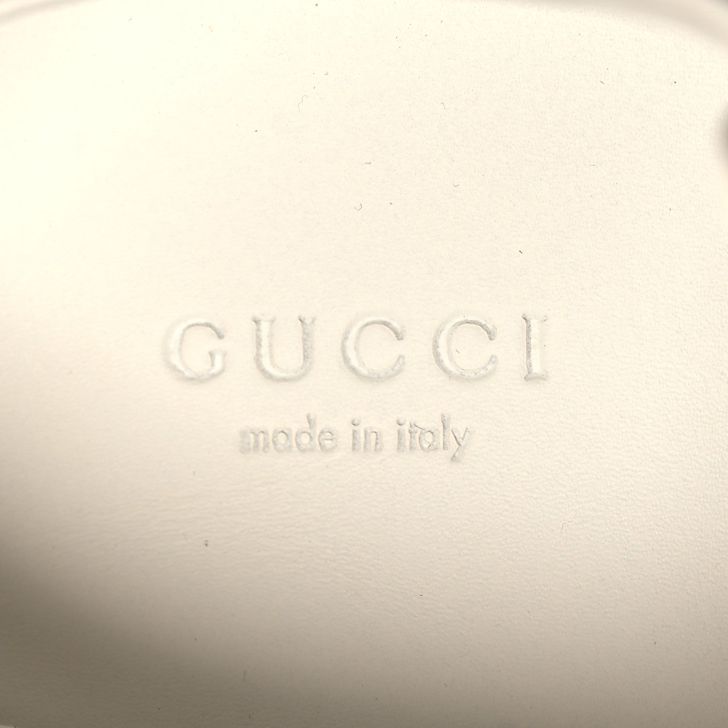 Gucci Calfskin Bee Star Embroidered Sylvie Web Ace Sneakers 35.5 White 9 of 10