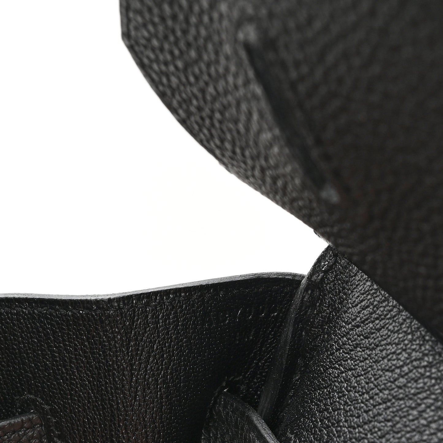 Togo Birkin 35 Black Black