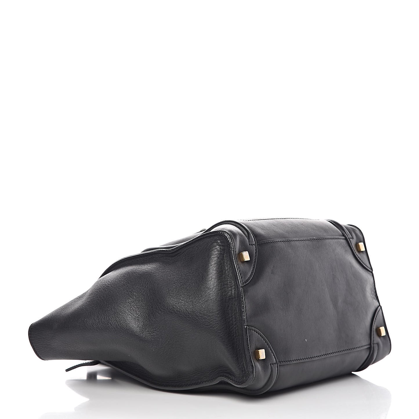 Smooth Calfskin Mini Luggage Black