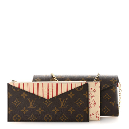 Louis Vuitton Monogram Grace Coddington Kirigami Organizer On Chain Beige 3 of 11