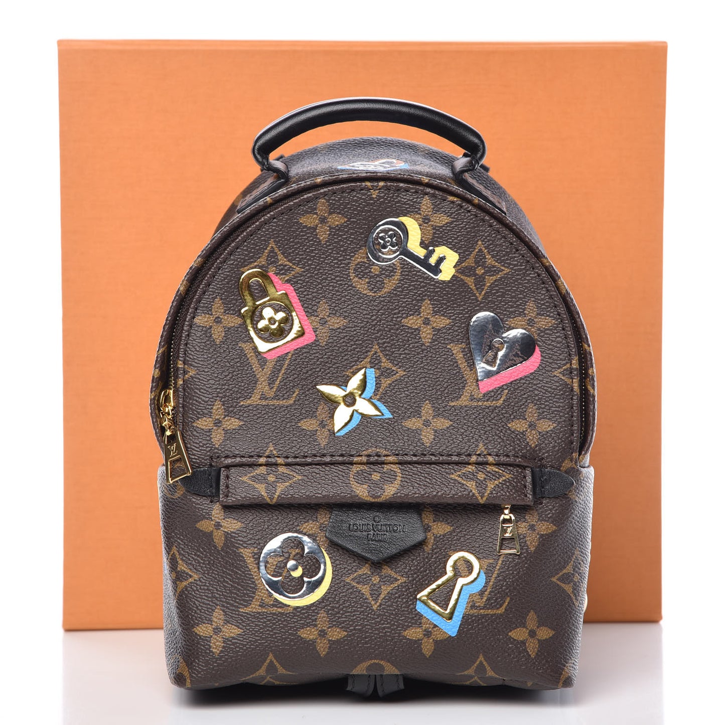 Monogram Love Lock Palm Springs Backpack Mini