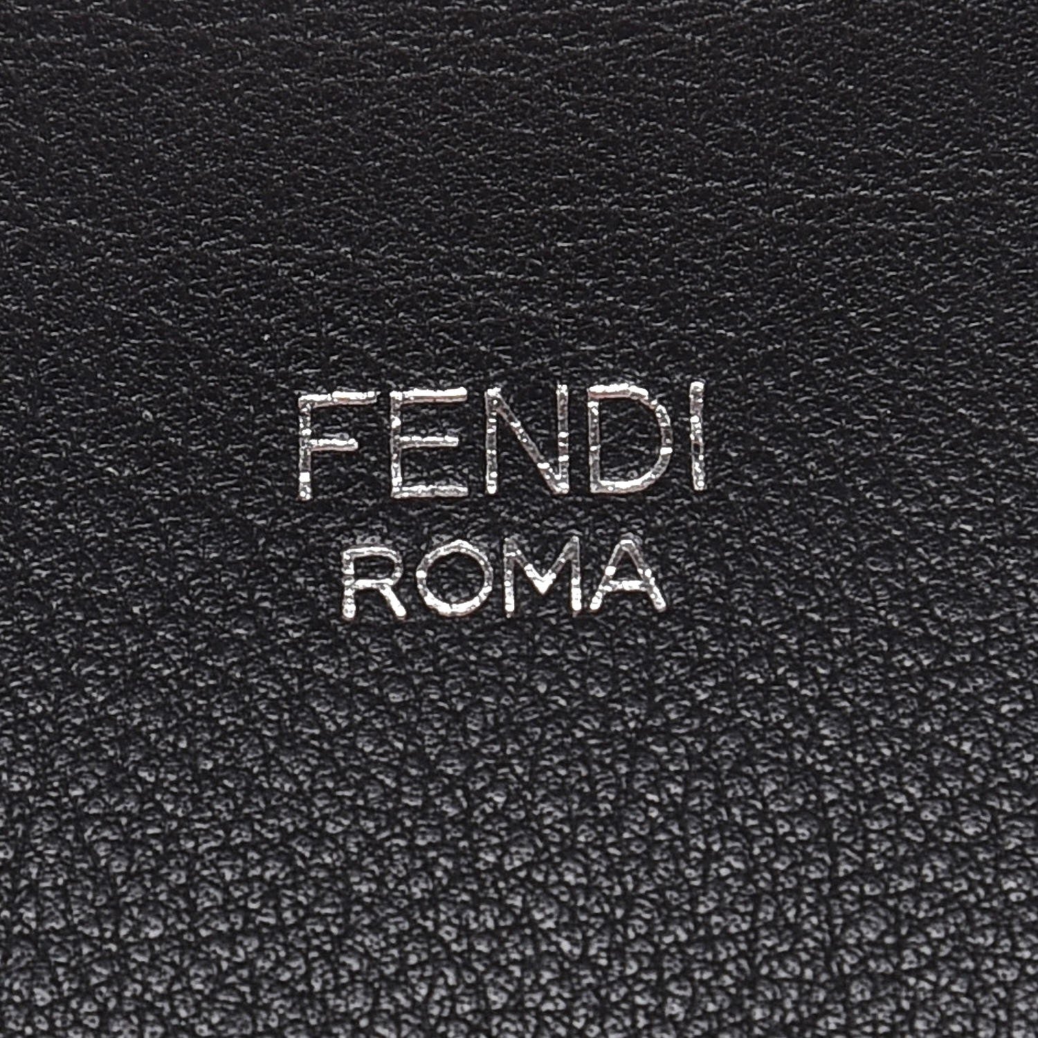 Fendi Vitello Dolce 4 Color Large By The Way Boston Bag Black Multicolor 11 of 11