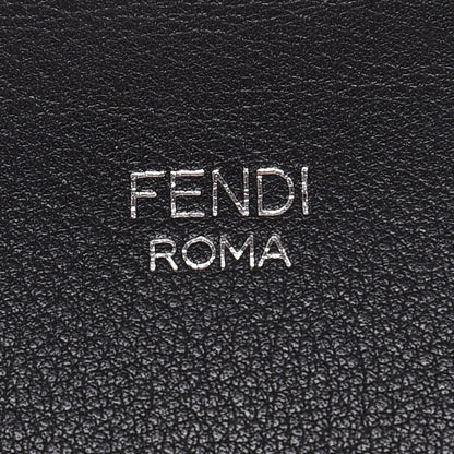 Fendi Vitello Dolce 4 Color Large By The Way Boston Bag Black Multicolor 11 of 11